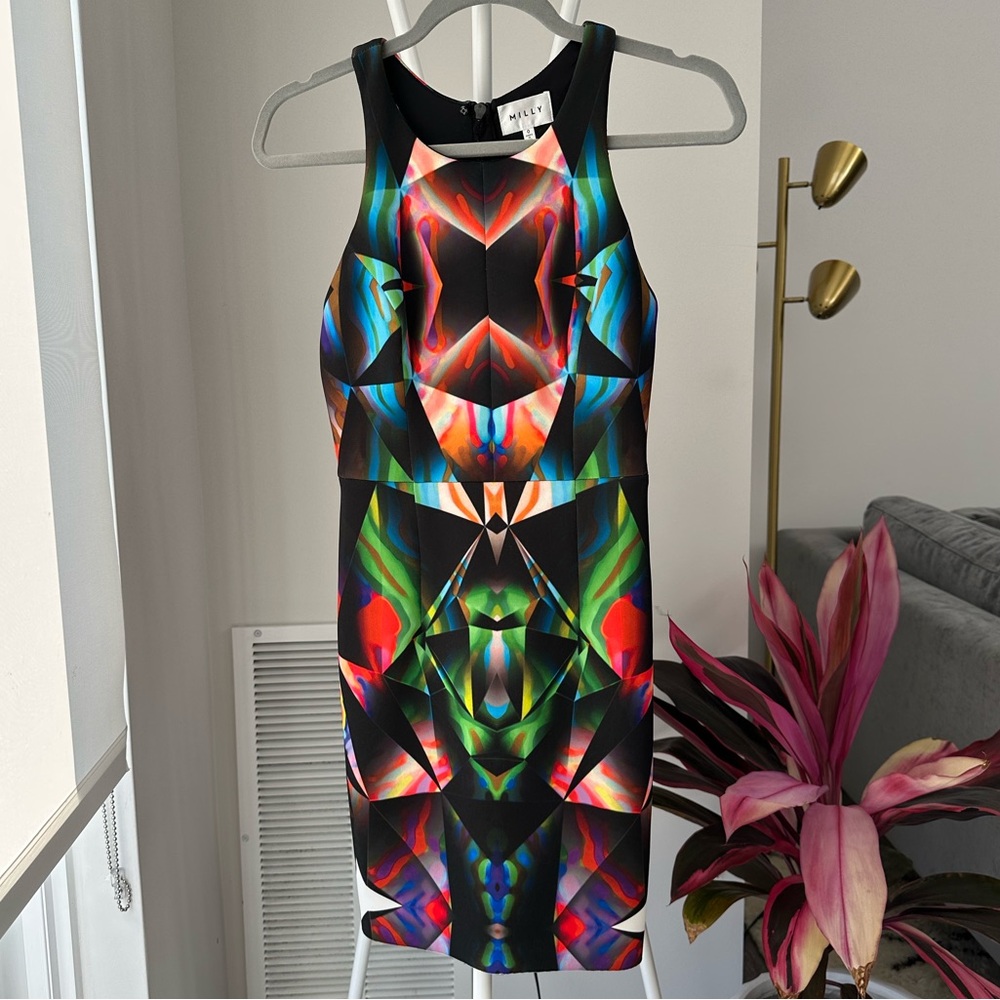 Milly Multicolor Geometric Dress